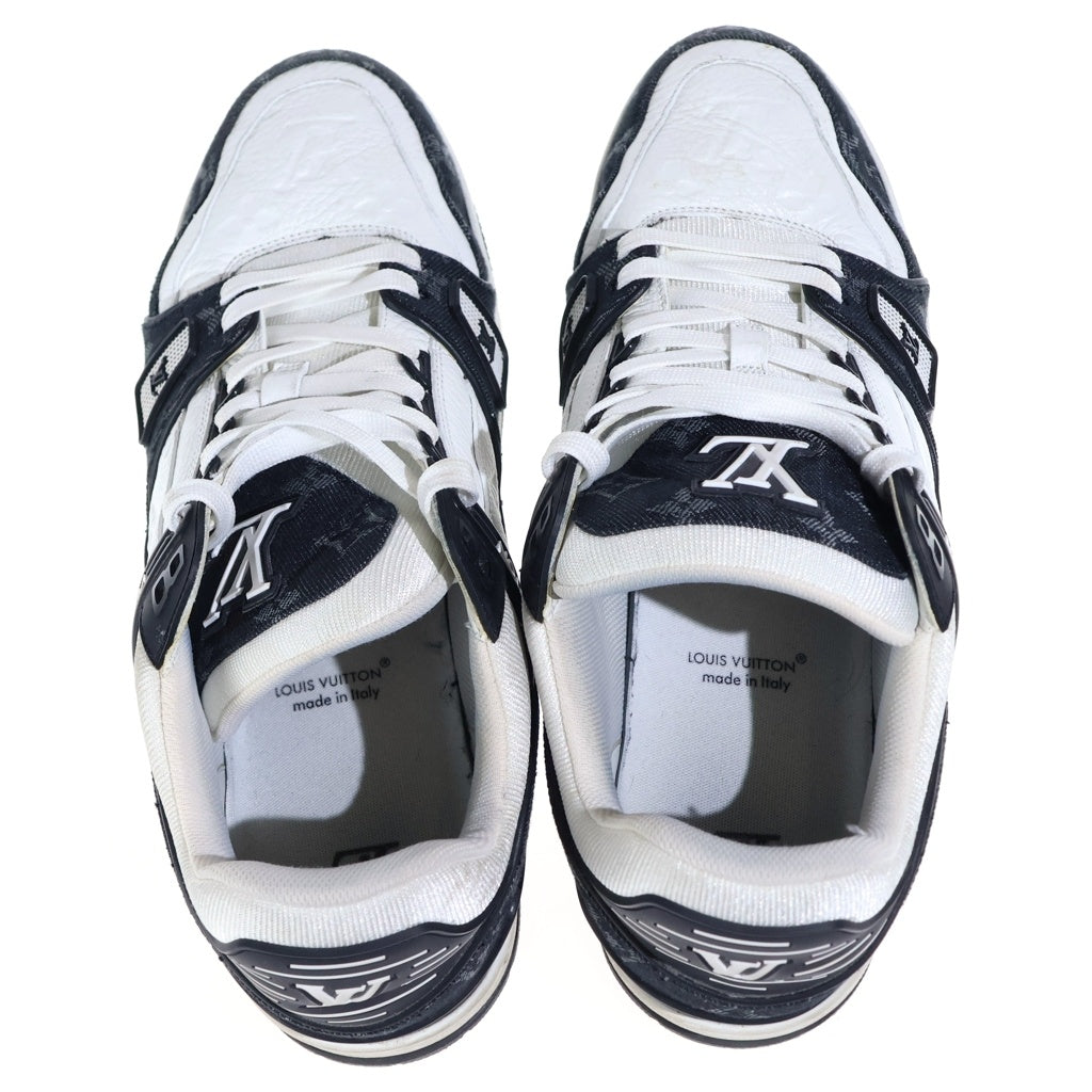 LOUIS VUITTON(ルイヴィトン) LV TRAINER 1A9JG9 LVトレーナー マキシ モノグラム レザー ローカットスニーカー ホワイト/ブラック