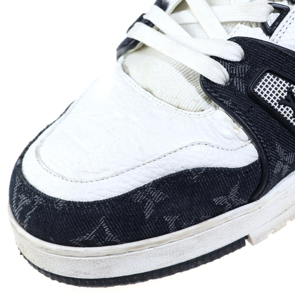 LOUIS VUITTON(ルイヴィトン) LV TRAINER 1A9JG9 LVトレーナー マキシ モノグラム レザー ローカットスニーカー ホワイト/ブラック