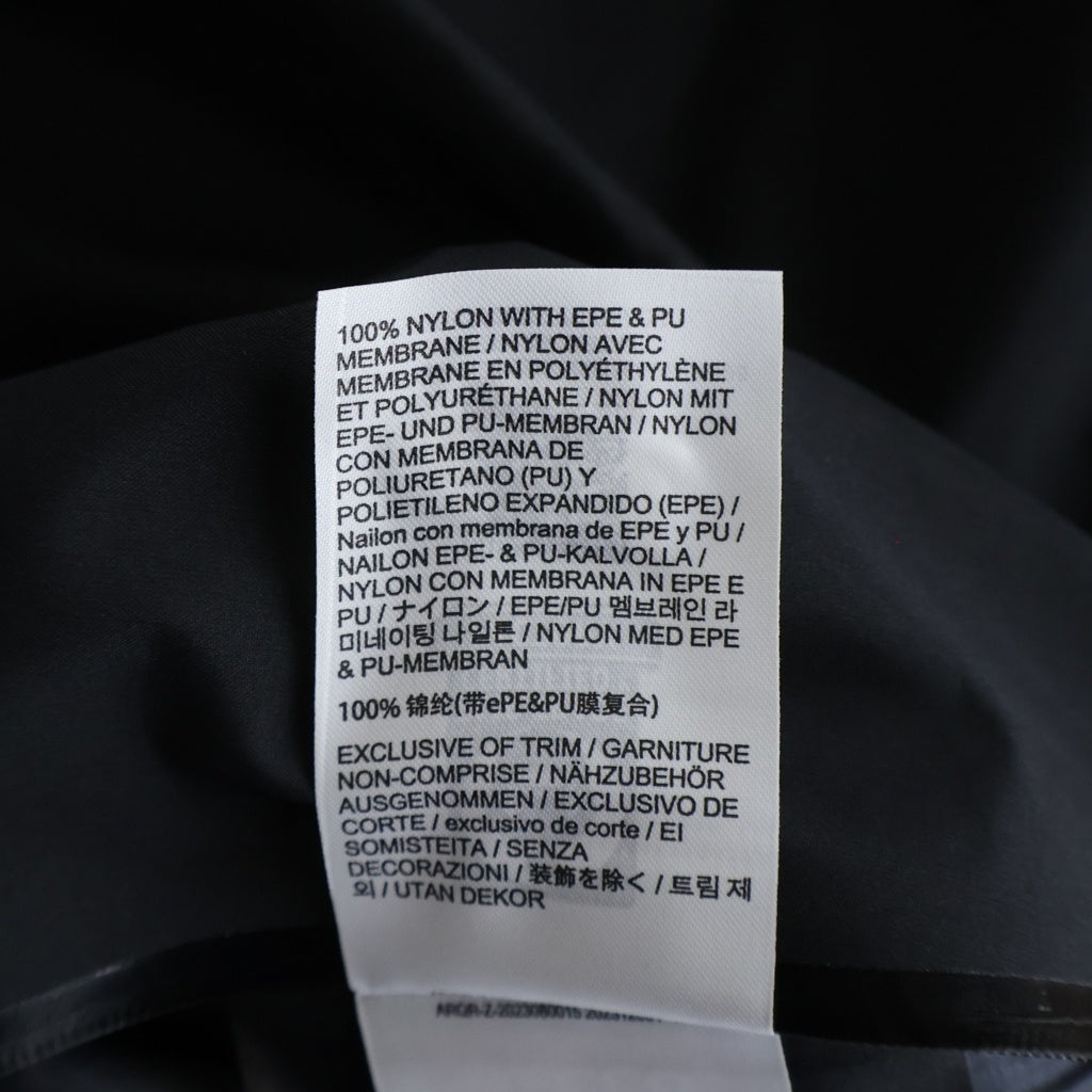 ARC'TERYX(アークテリクス) Beta Jaket M ベータジャケットM ジップアップナイロンシェルジャケット フーディ ブラック X00001051302