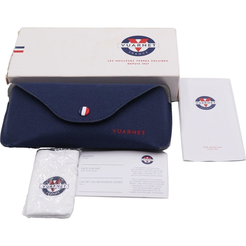 NO BRAND(ノーブランド) Vuarnet【ヴァルネ】 District 1618 VL1618-0008 ウェリントン 偏光サングラス アイウェア 眼鏡 マットトータス