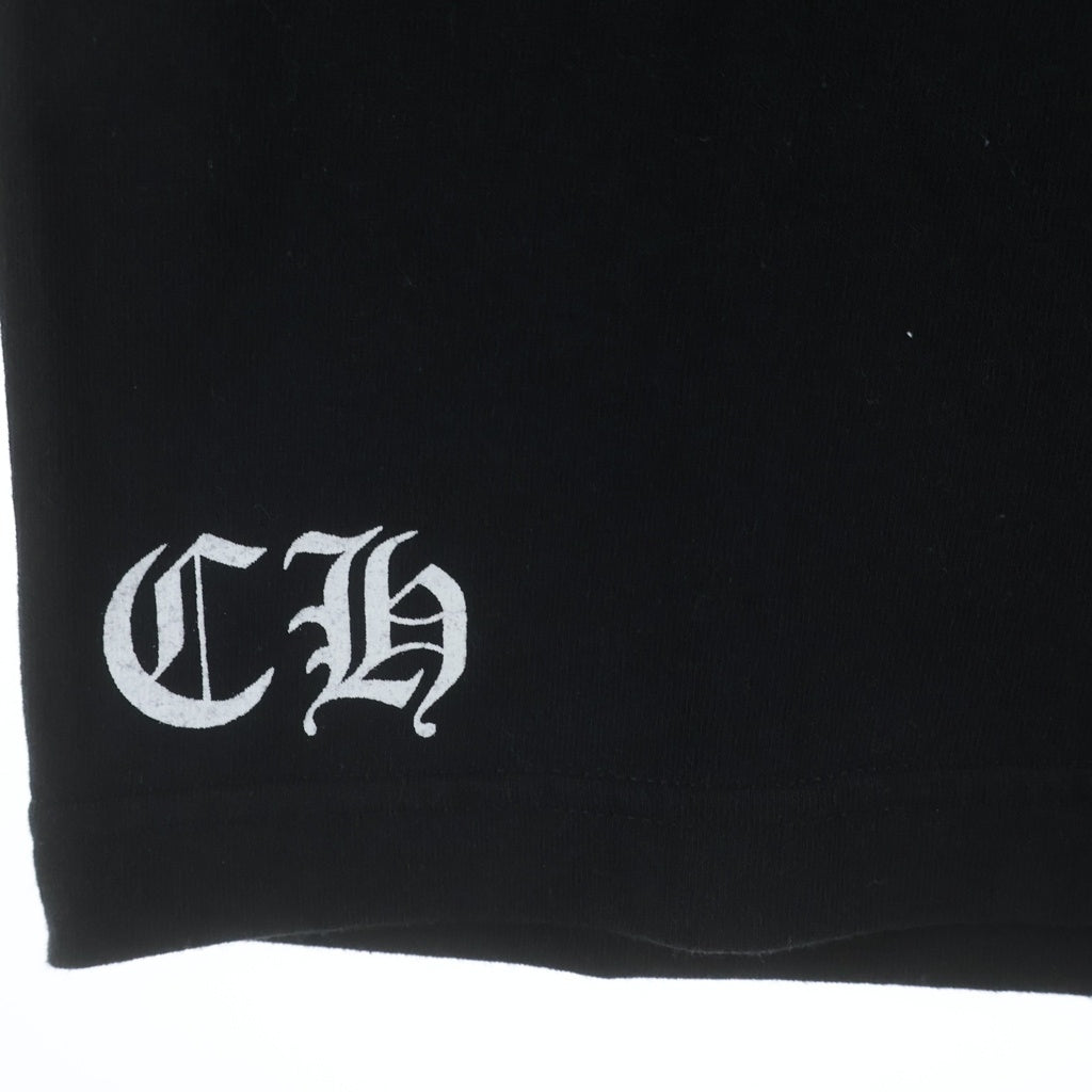 CHROME HEARTS(クロムハーツ) OLD S/S フロントヴァインダガープリント バックセメタリークロスプリントクルーネック半袖Tシャカットソー ブラック/レッド