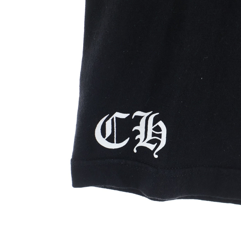 CHROME HEARTS(クロムハーツ) OLD Back Scroll Label Logo Tee バックスクロールラベルロゴ クルーネック半袖Tシャツカットソー ブラック