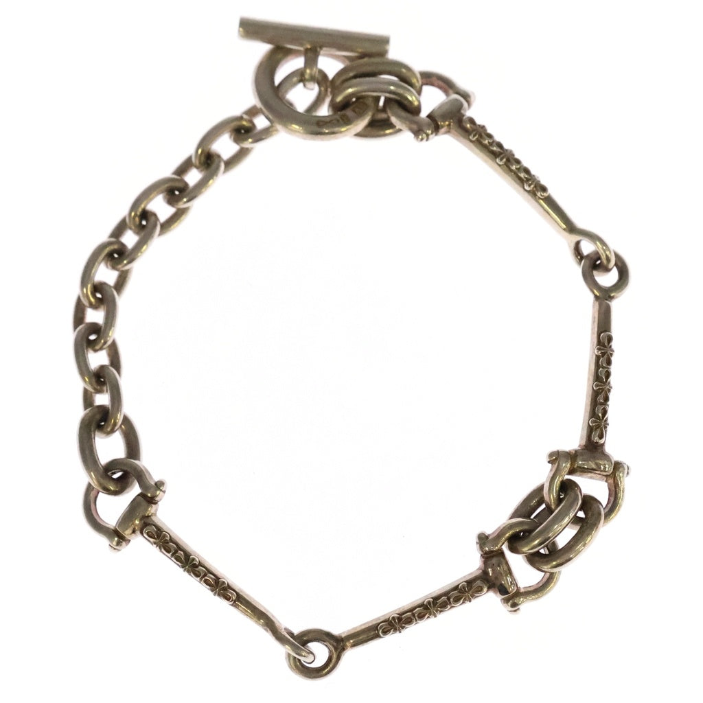 WAKAN SILVER SMITH(ワカンシルバースミス) Mobius Pattern Horse Bit Bracelet チェーンリンクブレスレット シルバー