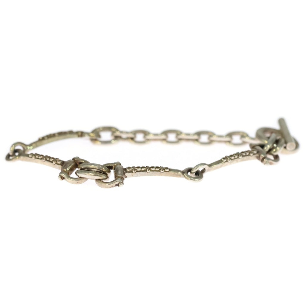 WAKAN SILVER SMITH(ワカンシルバースミス) Mobius Pattern Horse Bit Bracelet チェーンリンクブレスレット シルバー