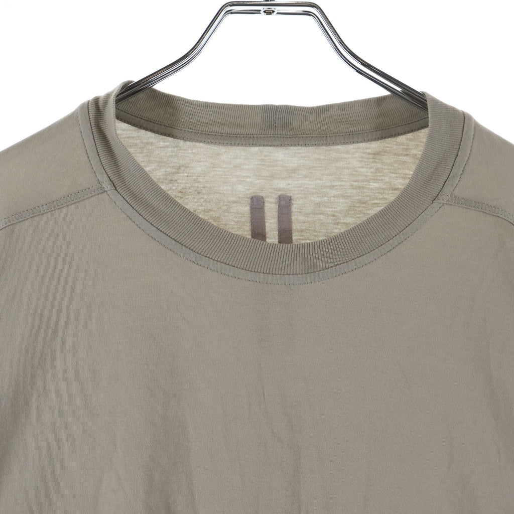 Rick Owens(リックオウエンス) 23AW TOMMY T-SHIRT オーバーサイズ半袖Tシャツ カットソー ベージュ RU02C7283-JA