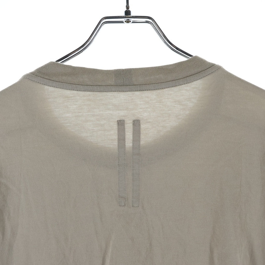 Rick Owens(リックオウエンス) 23AW TOMMY T-SHIRT オーバーサイズ半袖Tシャツ カットソー ベージュ RU02C7283-JA