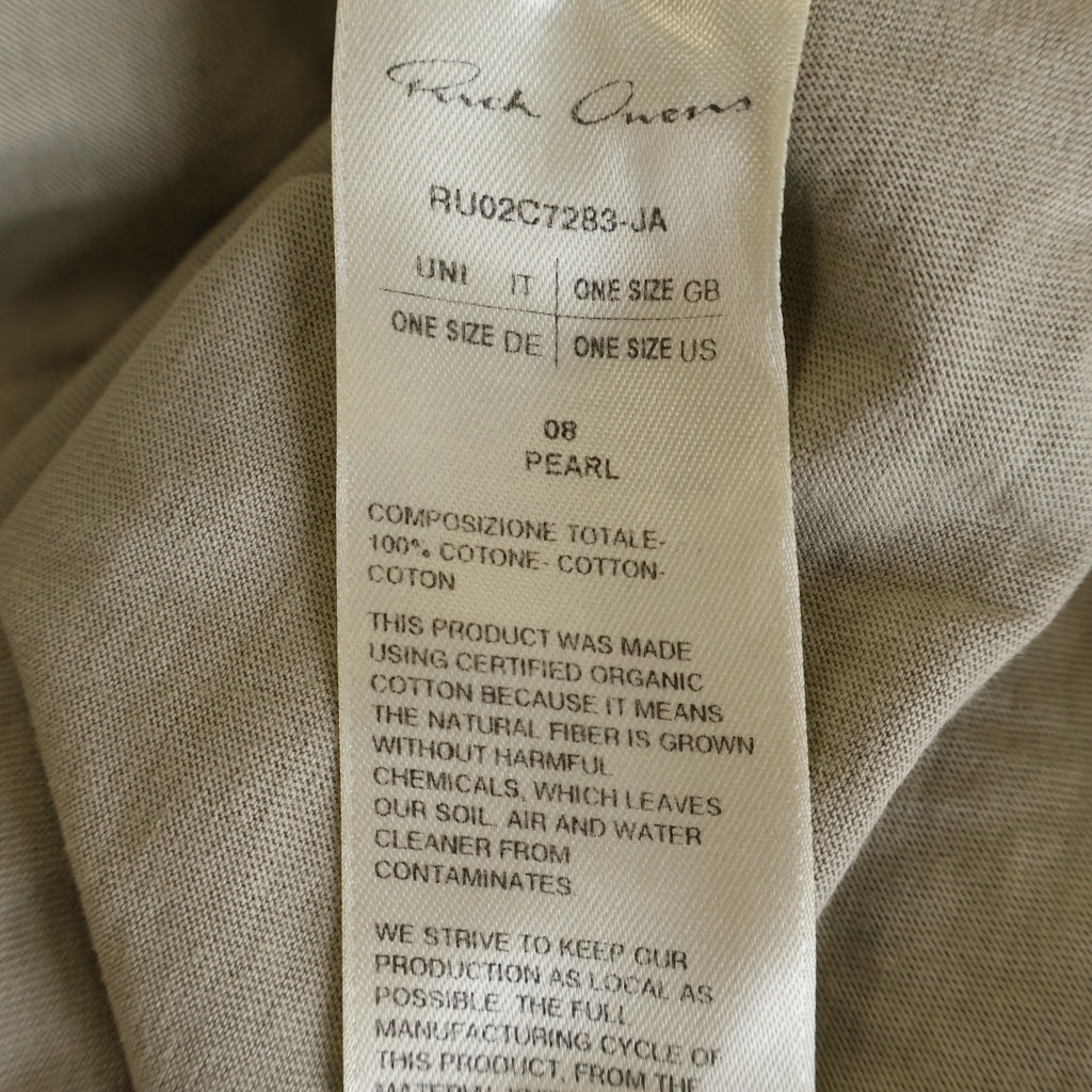 リックオウエンス 23AW  T Rick Owens(リックオウエンス) 23AW TOMMY T-SHIRT オーバーサイズ半袖