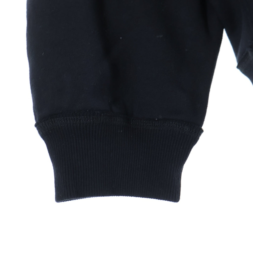 VALENTINO(ヴァレンティノ) フロントロゴプリント プルオーバースウェット フーディー ブラック VV3MF15P735