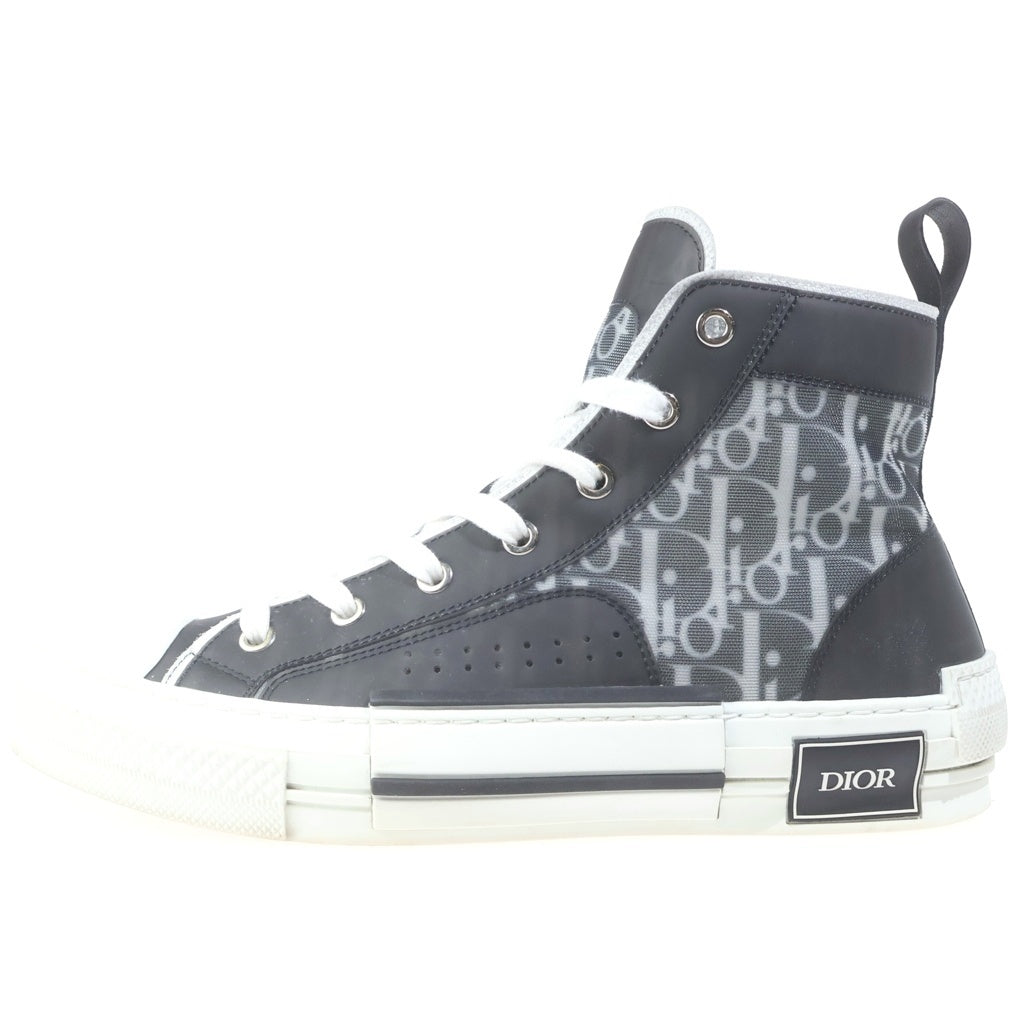 DIOR(ディオール) オブリークハイカットスニーカー B23 ブラック