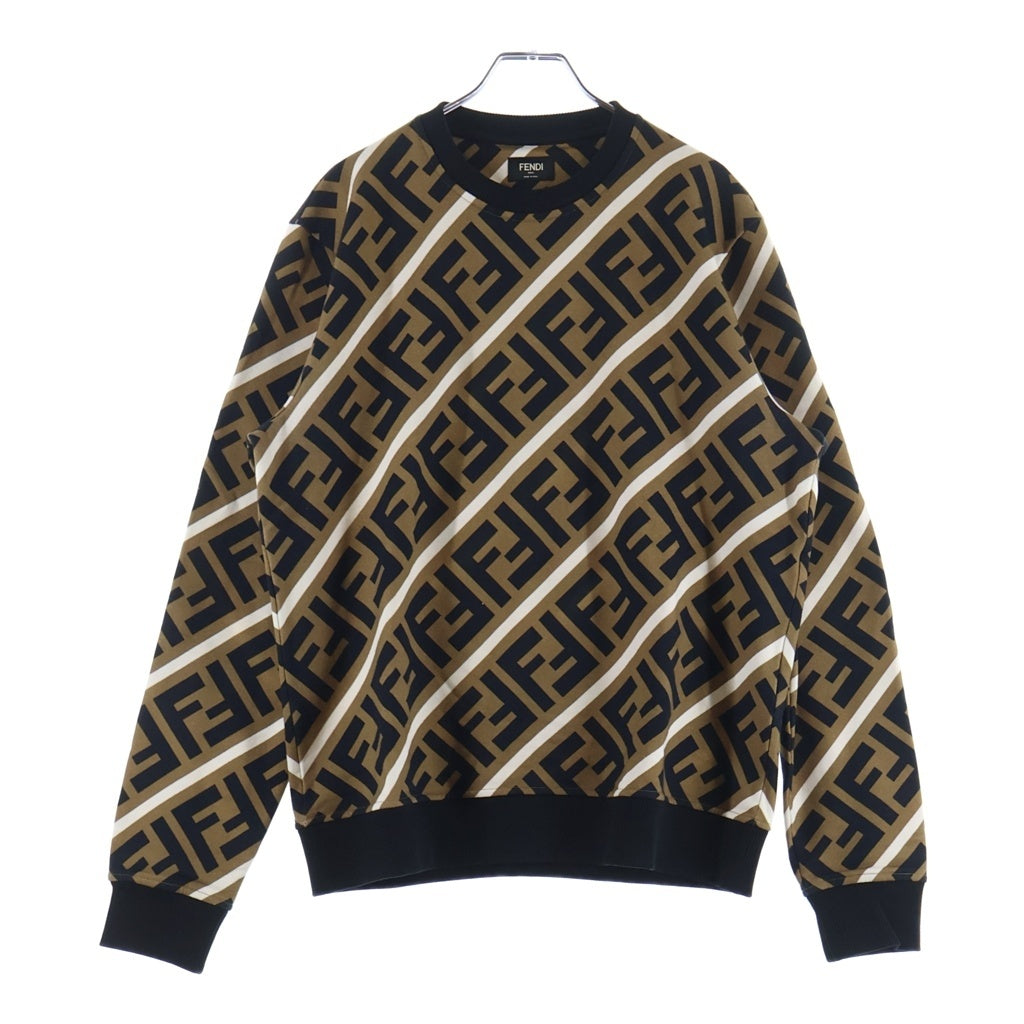 FENDI トレーナー　ズッカ柄 FENDI(フェンディ) FFズッカ柄 クルーネックスウェットトレーナー