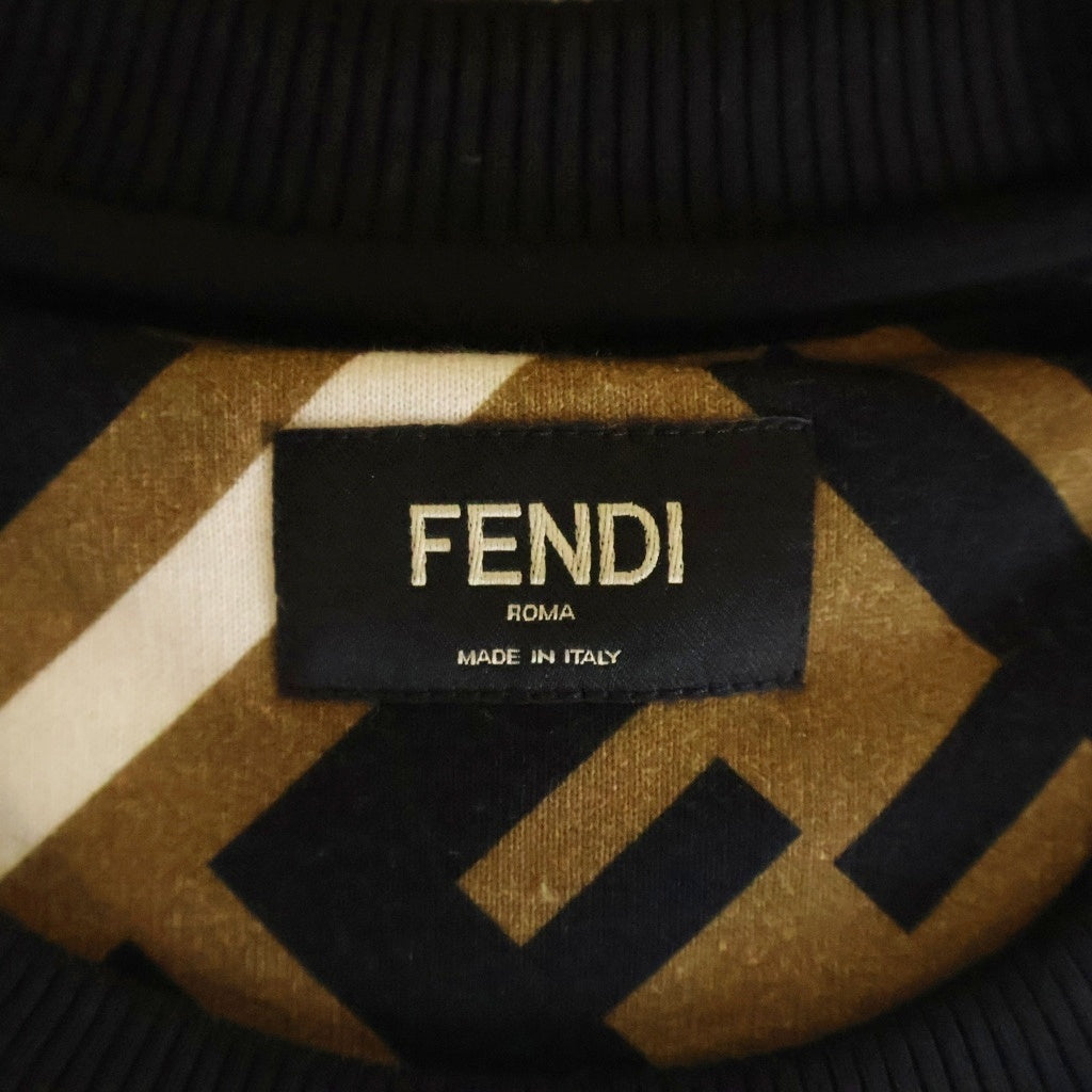 FENDI(フェンディ) FFズッカ柄 クルーネックスウェットトレーナー