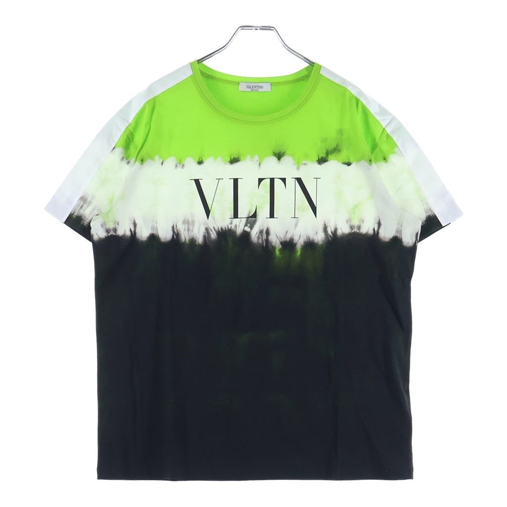 VALENTINO(ヴァレンティノ) タイダイ VLTNプリント クルーネック半袖Tシャツカットソー マルチカラー UV3MG06Z6HC