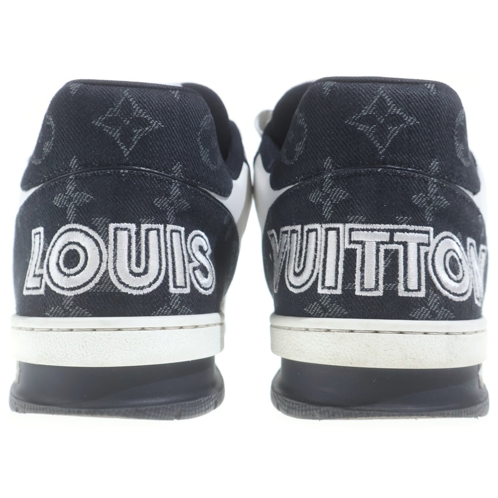 LOUIS VUITTON(ルイヴィトン) LV TRAINER 1ABOD6 LVトレイナー モノグラム キャンバス ローカットスニーカー ブラック/ホワイト