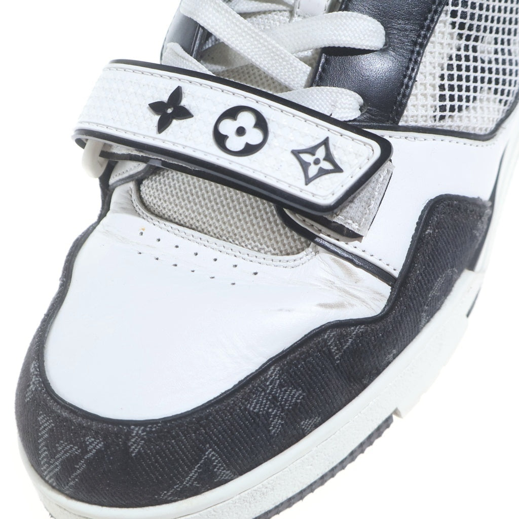 LOUIS VUITTON(ルイヴィトン) LV TRAINER 1ABOD6 LVトレイナー モノグラム キャンバス ローカットスニーカー ブラック/ホワイト