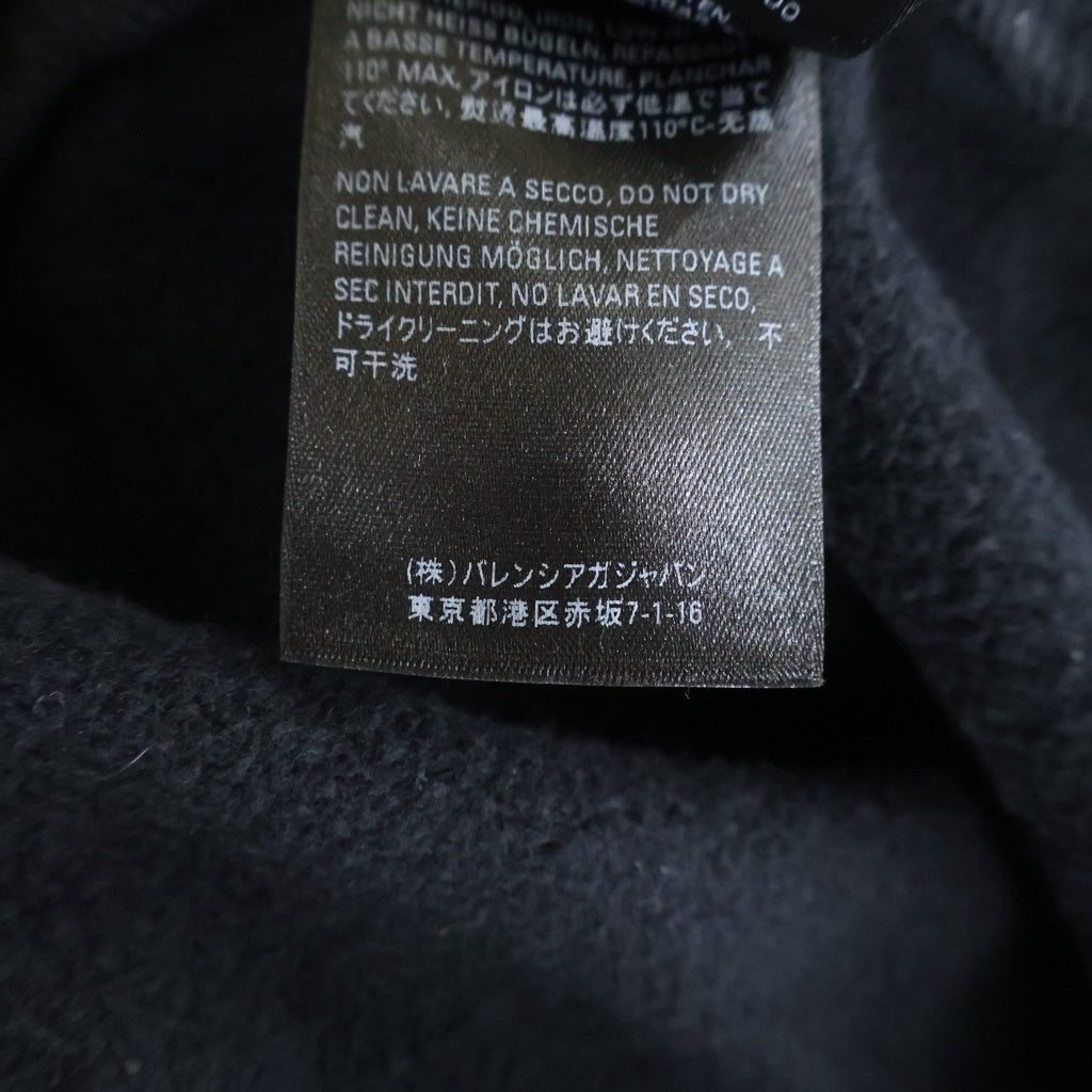 BALENCIAGA(バレンシアガ) 21AW Playstation Boxy Hoodie 651799 TKVF4 プレイステーションボクシー プルオーバーパーカー フーディ ブラック
