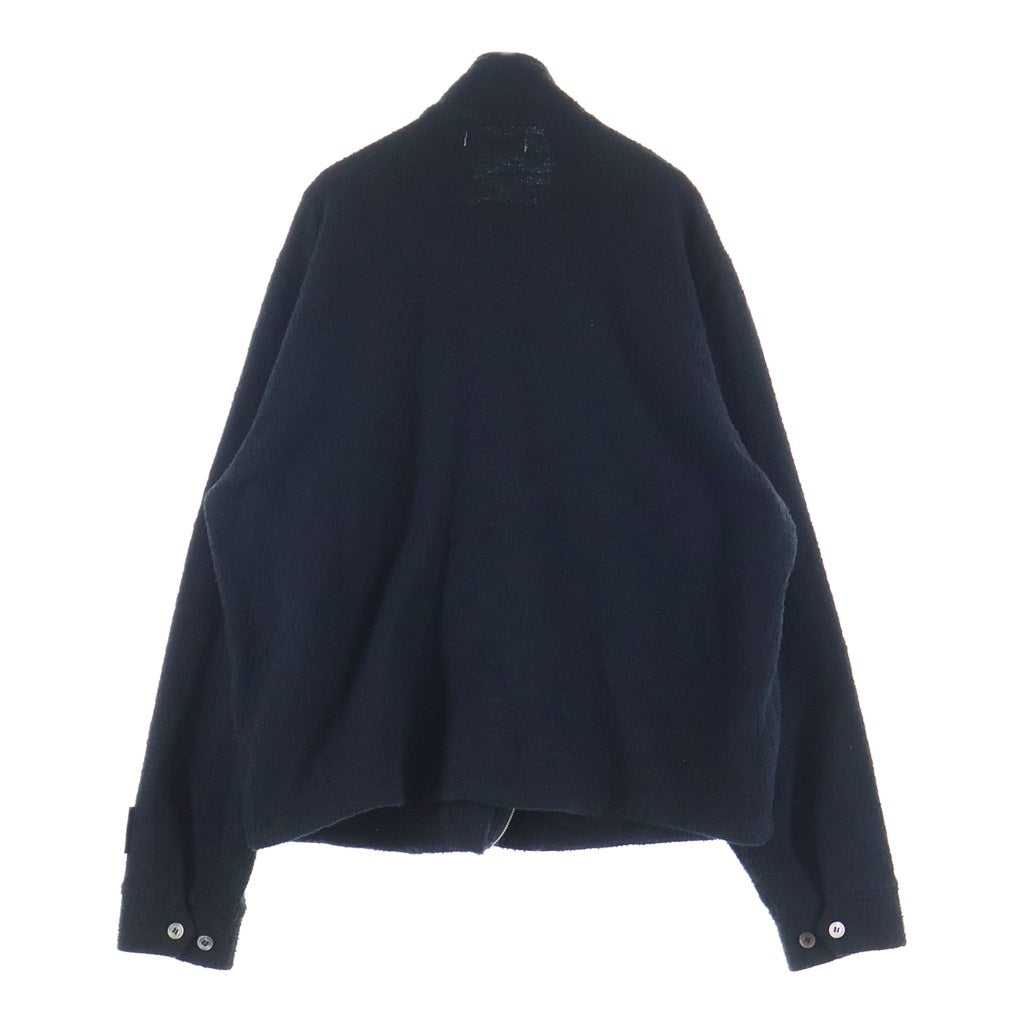 SyuMan(シューマン) 24SS スタンドカラーコットン混 ジップアップ