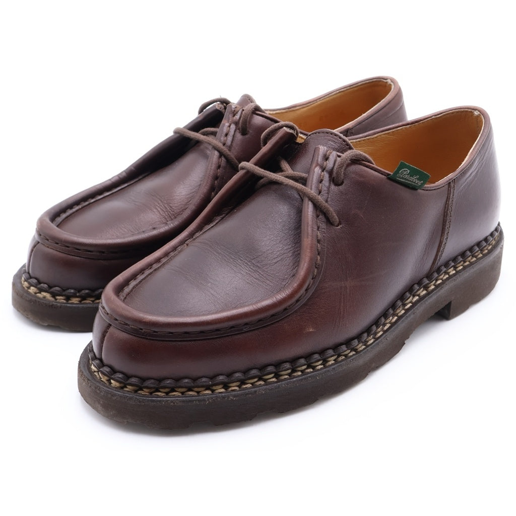 PARABOOT(パラブーツ) MICHAEL MARCHE2 CAFE ミカエル マルシェ カフェ チロリアンシューズ レザーレースアップシューズ ローファー ブラウン 715612 レディース