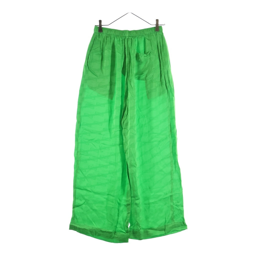 BALENCIAGA(バレンシアガ) 22SS BB Monogram Pyjama Pants BBモノグラム パジャマパンツ グリーン 659026 TMO68