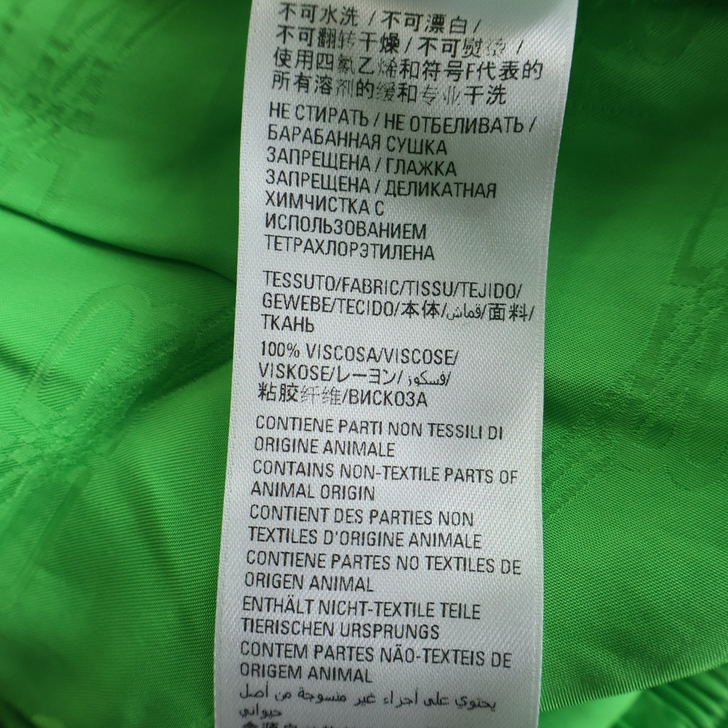 BALENCIAGA(バレンシアガ) 22SS BB Monogram Pyjama Pants BBモノグラム パジャマパンツ グリーン 659026 TMO68
