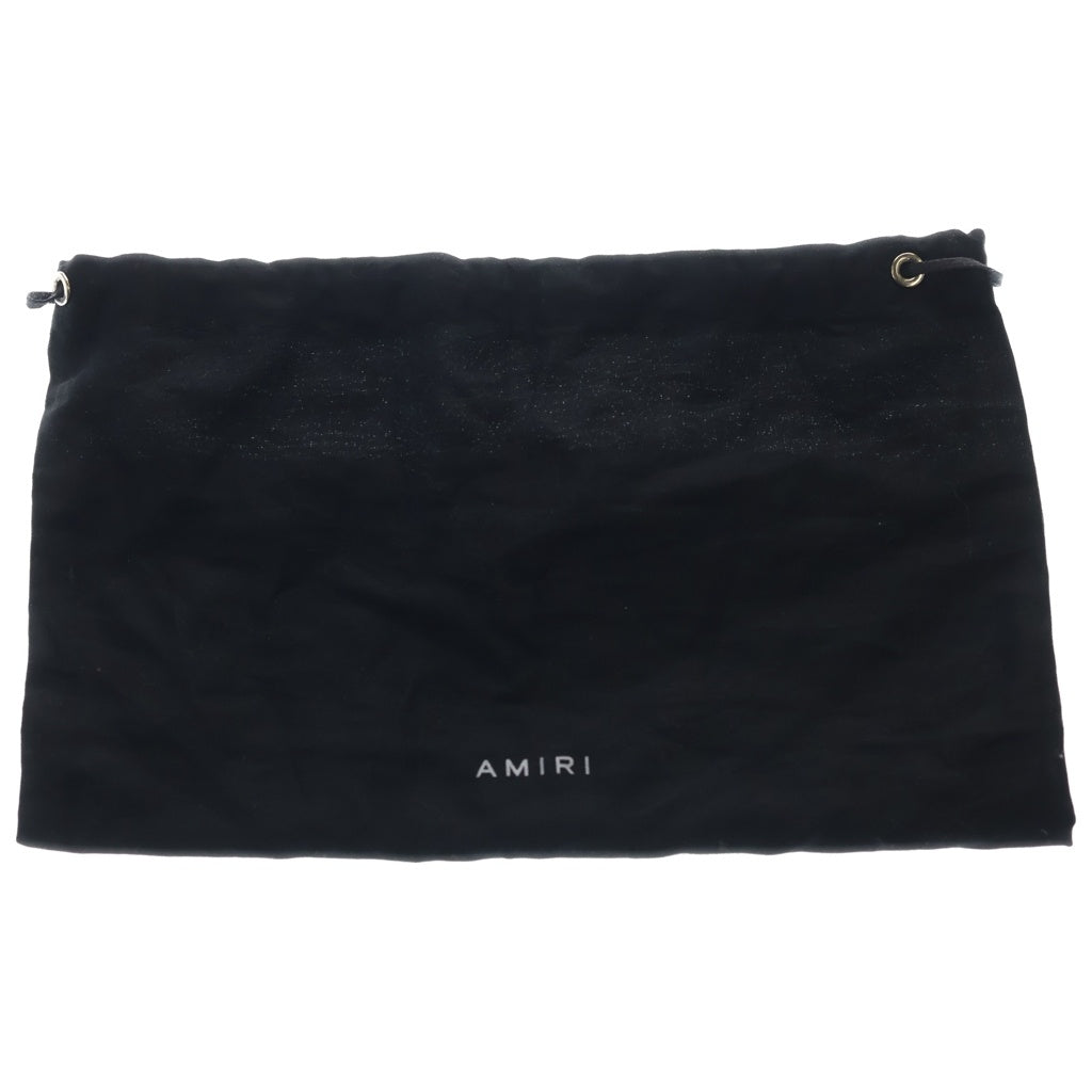 AMIRI(アミリ) ゴールド金具 チェーンレザーショルダーバッグ ブラウン レディース