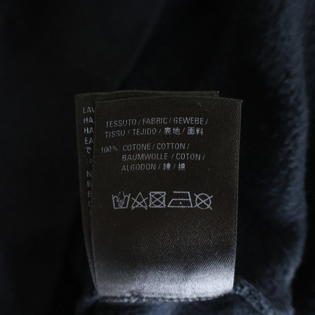 BALENCIAGA(バレンシアガ) 19AW バービーロゴプリント プルオーバーパーカー フーディ ブラック 583215