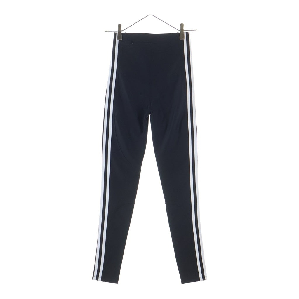 BALENCIAGA(バレンシアガ) 22SS ×ADIDAS STRETCH LEGGINGS 731612 アディダス ストレッチ ナイロン レギンス トラックパンツ ブラック レディース