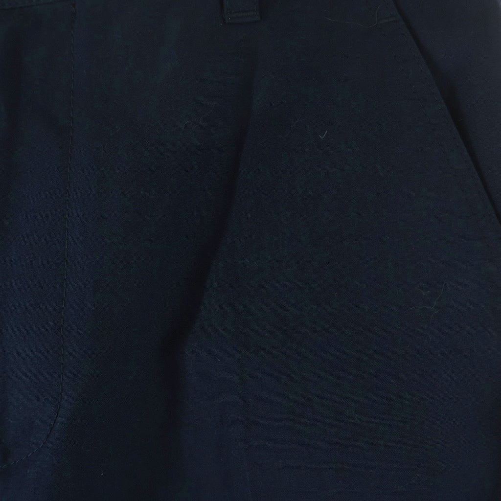BOTTEGA VENETA(ボッテガヴェネタ) ロールアップデザイン コットンスラックスパンツ ネイビー 737196