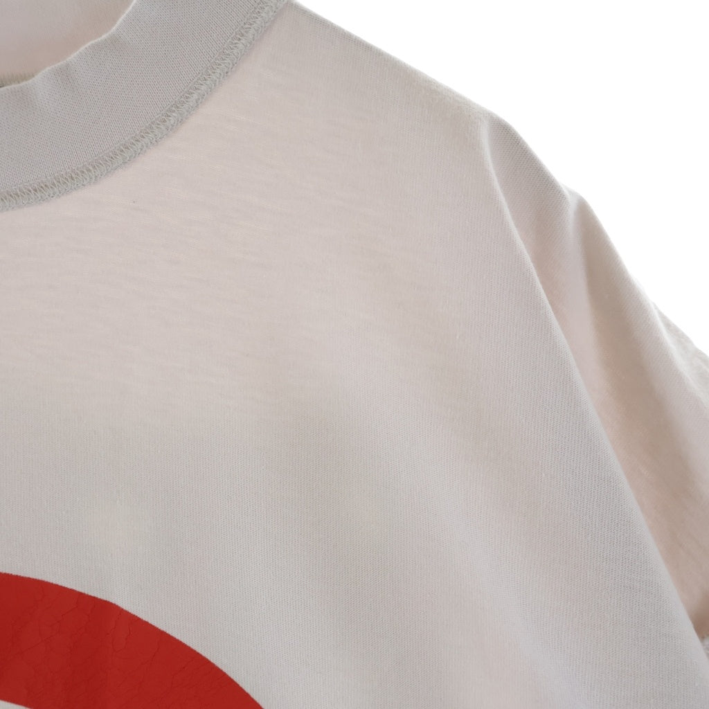 BALENCIAGA(バレンシアガ) 24AW ×BFRND Series Music Inside Out T-Shirt 787358 TQVG8 インサイドアウト ミュージックプリント クルーネック半袖Tシャツカットソー ホワイト