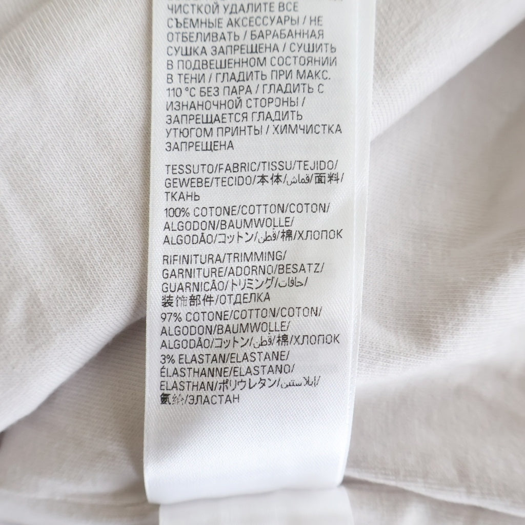 BALENCIAGA(バレンシアガ) 24AW ×BFRND Series Music Inside Out T-Shirt 787358 TQVG8 インサイドアウト ミュージックプリント クルーネック半袖Tシャツカットソー ホワイト