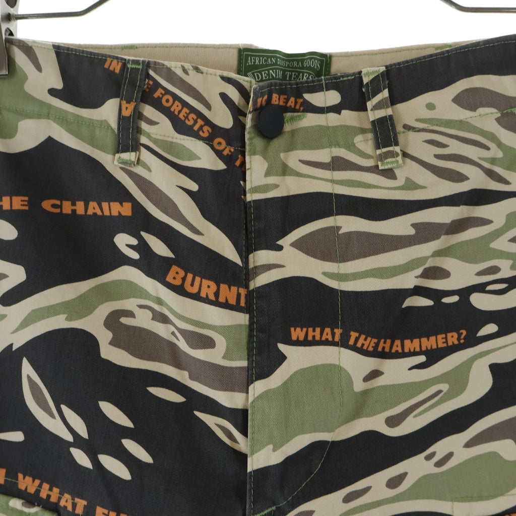 DENIM TEARS(デニムティアーズ) MING CARGO PANTS ミング カーゴパンツ カモ