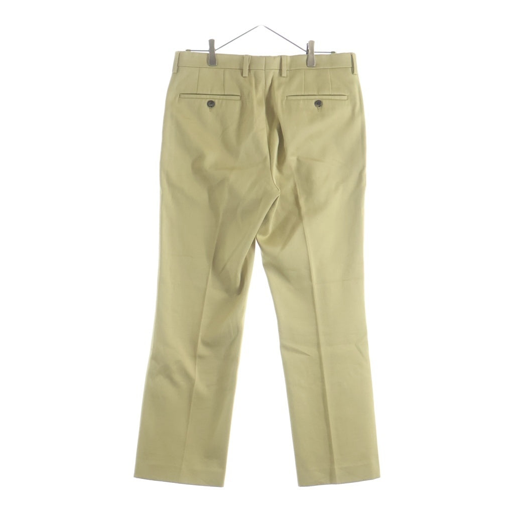 DRIES VAN NOTEN(ドリスヴァンノッテン) コットンストレートスラックスパンツ ベージュ 1157-343-1247