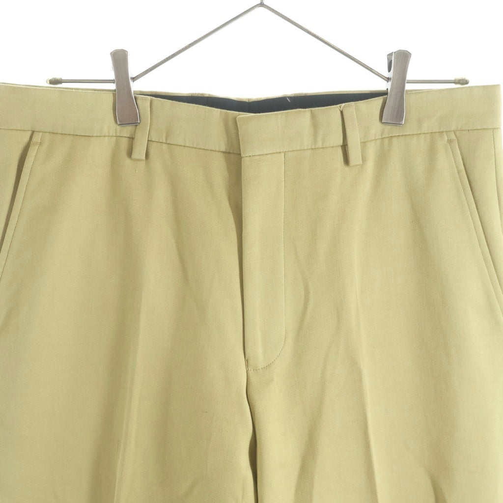 DRIES VAN NOTEN(ドリスヴァンノッテン) コットンストレートスラックスパンツ ベージュ 1157-343-1247