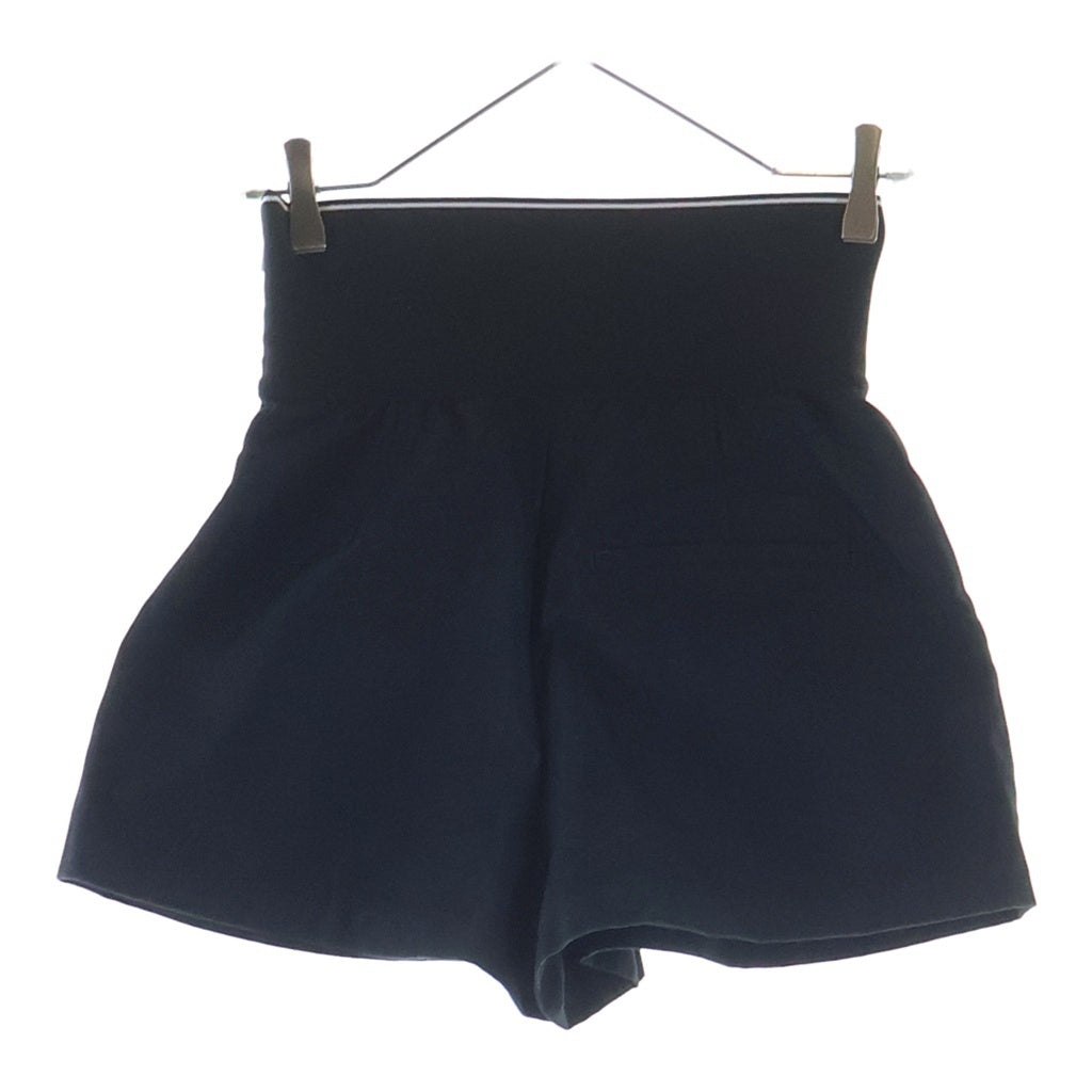 ALEXANDER WANG(アレキサンダーワン) Safari Shorts ウエストロゴ ショーツ ハーフパンツ ブラック レディース 1WC1224450