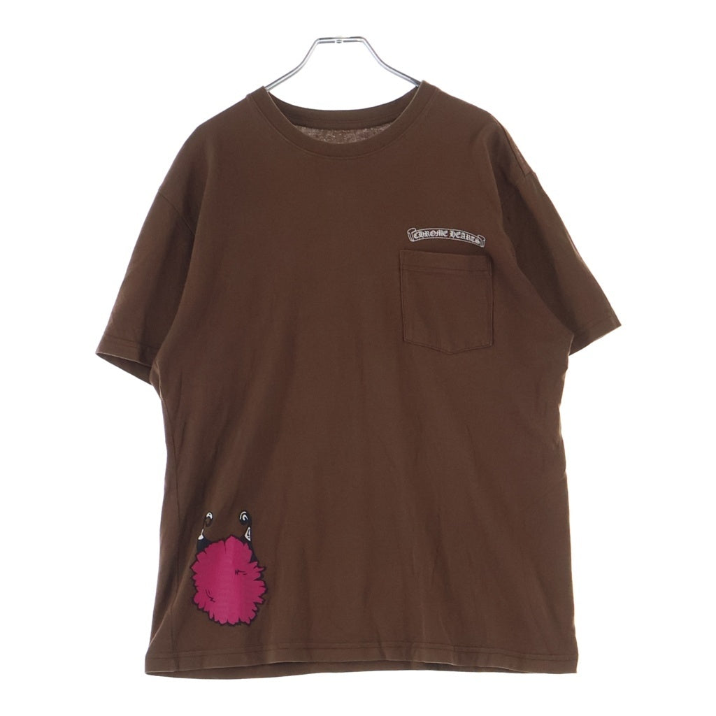 CHROME HEARTS(クロムハーツ) ×MATTY BOY PPO STRUCTURE TEE マッティボーイ プロ ストラクチャー クルーネック半袖Tシャツカットソー ブラウン