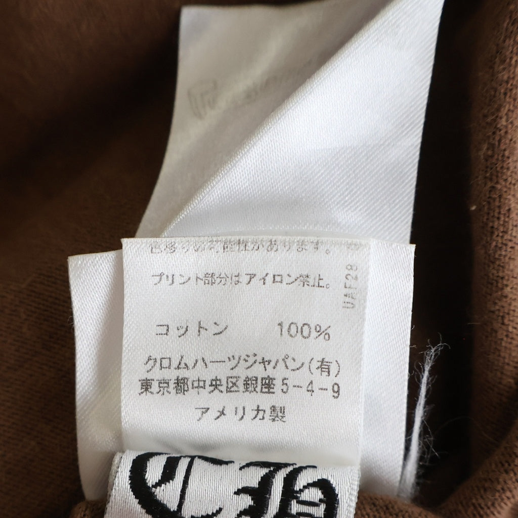 CHROME HEARTS(クロムハーツ) ×MATTY BOY PPO STRUCTURE TEE マッティボーイ プロ ストラクチャー クルーネック半袖Tシャツカットソー ブラウン
