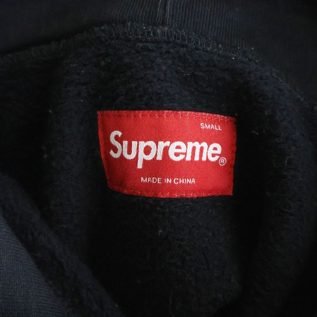 SUPREME(シュプリーム) 21AW Bleached Hooded Sweatshirt ブリーチド フーデッド プルオーバーパーカー フーディ ブラック