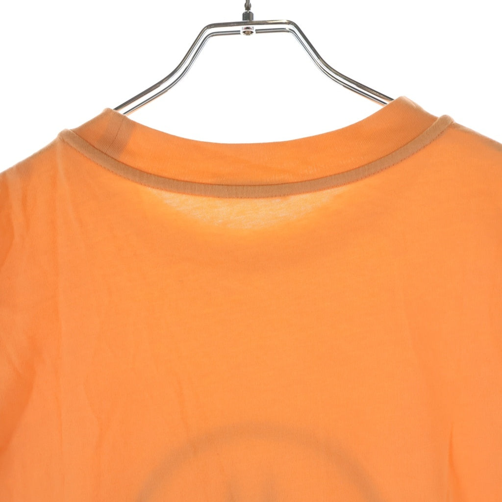 MONCLER(モンクレール) 22SS ビッグロゴプリント クルーネック 半袖Tシャツ カットソー オレンジ H10918C00029 8390T
