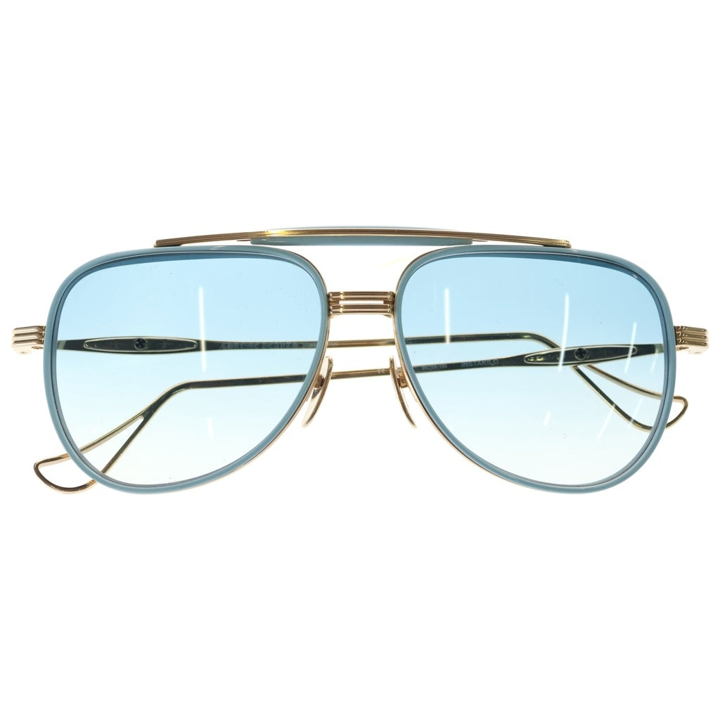 CHROME HEARTS(クロムハーツ) INSTAKILO アビエーター ティアドロップ サングラス アイウェア 眼鏡 59□15-149 ゴールド/ブルー