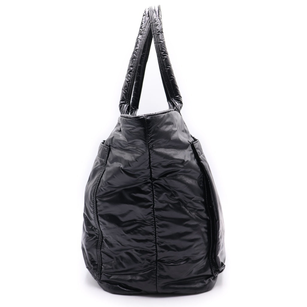 HEAD PORTER(ヘッド ポーター) ×FRAGMENT DESIGN ナイロンミディアムトートバッグ ブラック