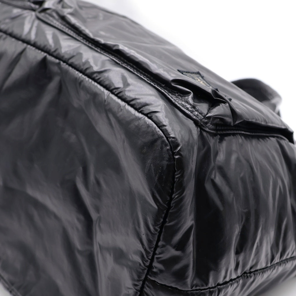 HEAD PORTER(ヘッド ポーター) ×FRAGMENT DESIGN ナイロンミディアムトートバッグ ブラック