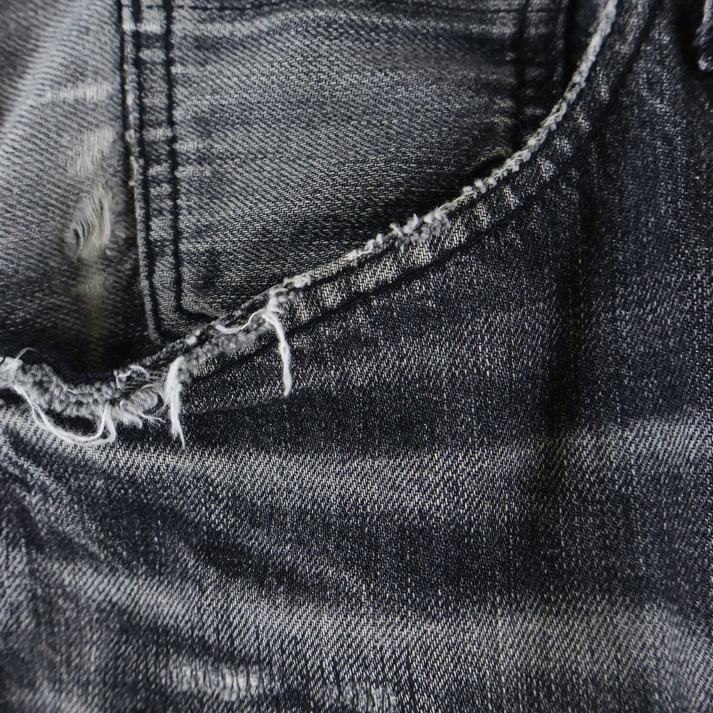 SEQUEL(シークエル) DAMEGE DENIM PANTS ダメージ加工 デニムパンツ