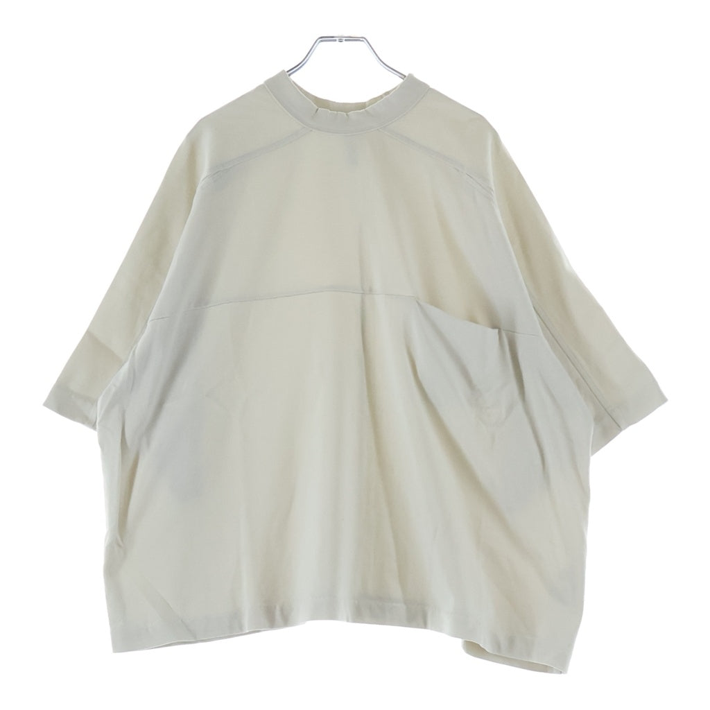 entire studios(エンタイア スタジオ) HEAVY POCKET TEE ヘビーポケットT クルーネック半袖Tシャツカットソー ホワイト ES2361RIS