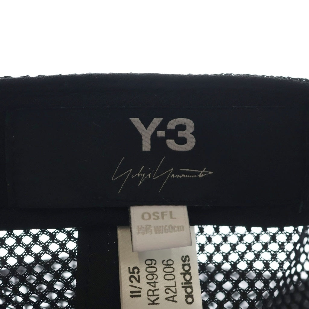 Y-3(ワイスリー) ×MERCEDES-AMG PETRONAS FORMULA 1 TEAM TRUCKER CAP メルセデス ペトロナスフォーミュラー1 チームトラッカー ベースボールメッシュキャップ 帽子 KR4909