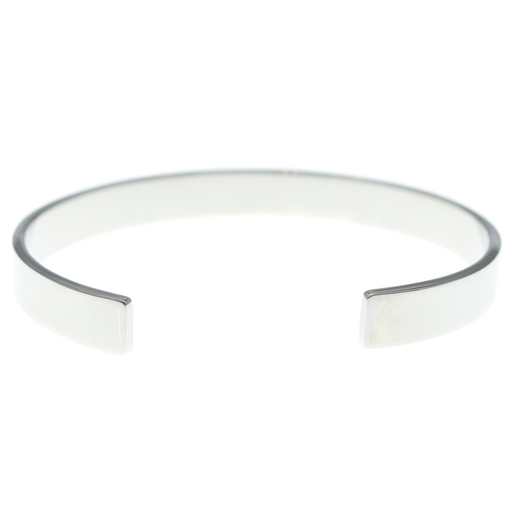 MM6 Maison Margiela(エムエムシックスメゾンマルジェラ) Numeric Minimal Signature ニューメリック ミニマルシグネチャー カレンダーロゴ バングル ブレスレット シルバー NSM6UY0061