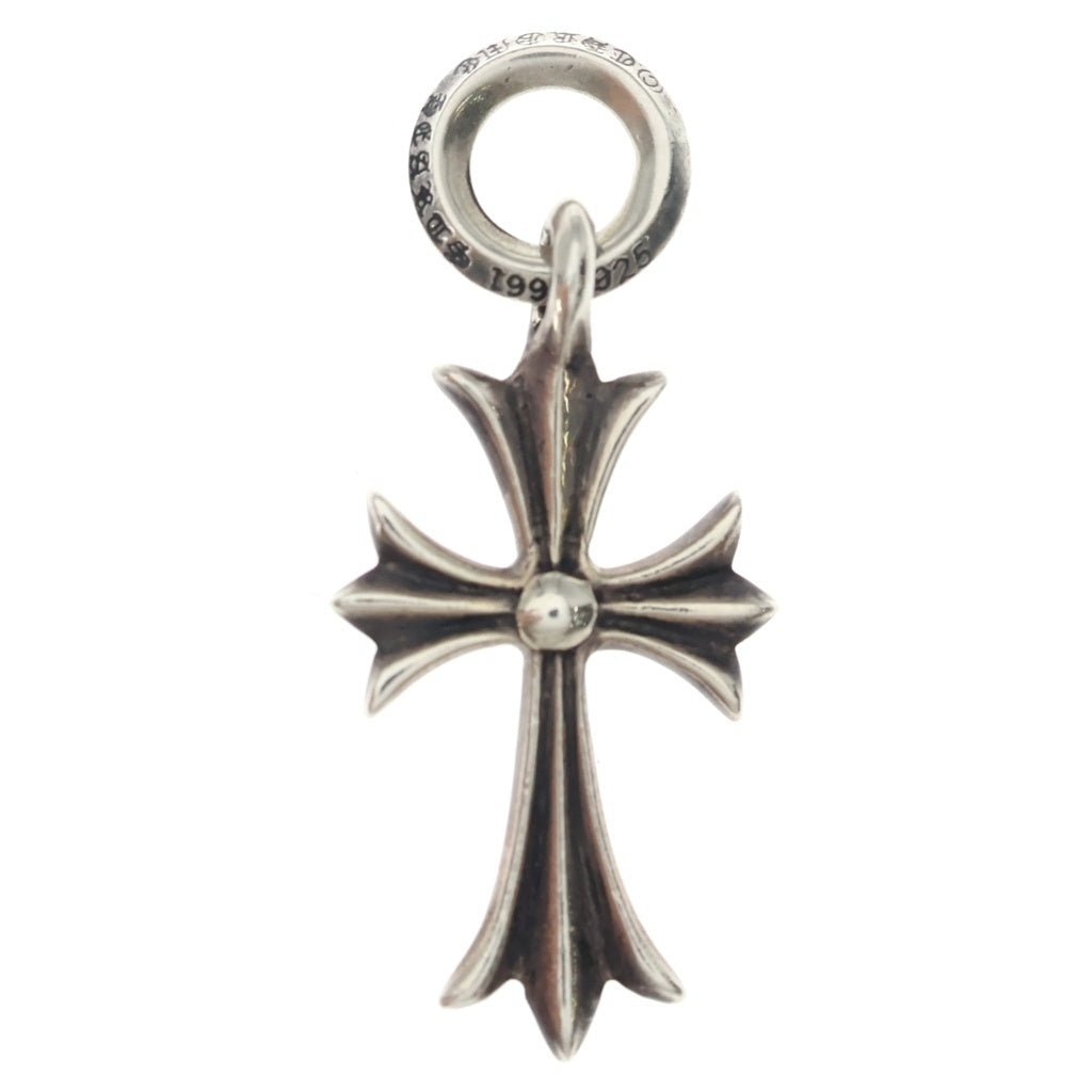 CHROME HEARTS(クロムハーツ) TINY CH CROSS タイニーCHクロス チャーム ネックレストップ シルバー BCA382