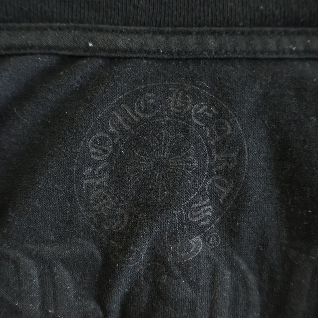 CHROME HEARTS(クロムハーツ) ARCH LOGO USA S/S TEE アーチロゴプリント クルーネック半袖Tシャツ カットソー ブラック