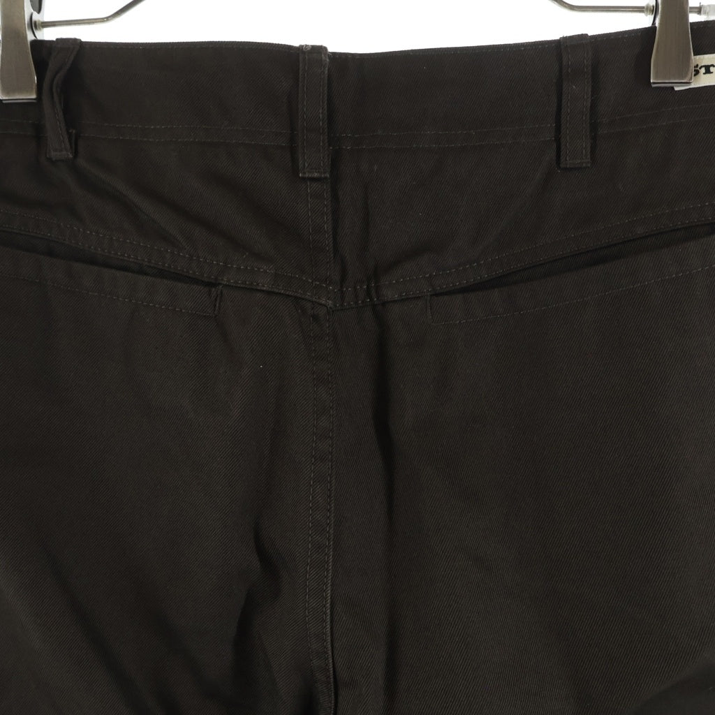 STUSSY(ステューシー) 25AW CHINO TROUSERS チノ トラウザーズ ワイドパンツ ブラウン 116725