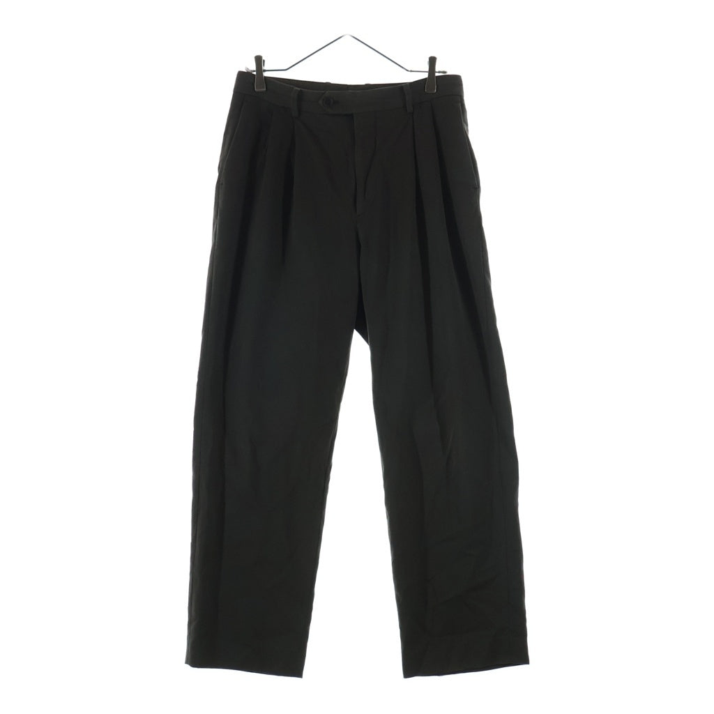 AURALEE(オーラリー) 25SS LIGHT WOOL MAX GABARDINE TWO-TUCK SLACKS A25SP03MG ライト ウール マックス ギャバジン 2タック スラックスパンツ ブラウン