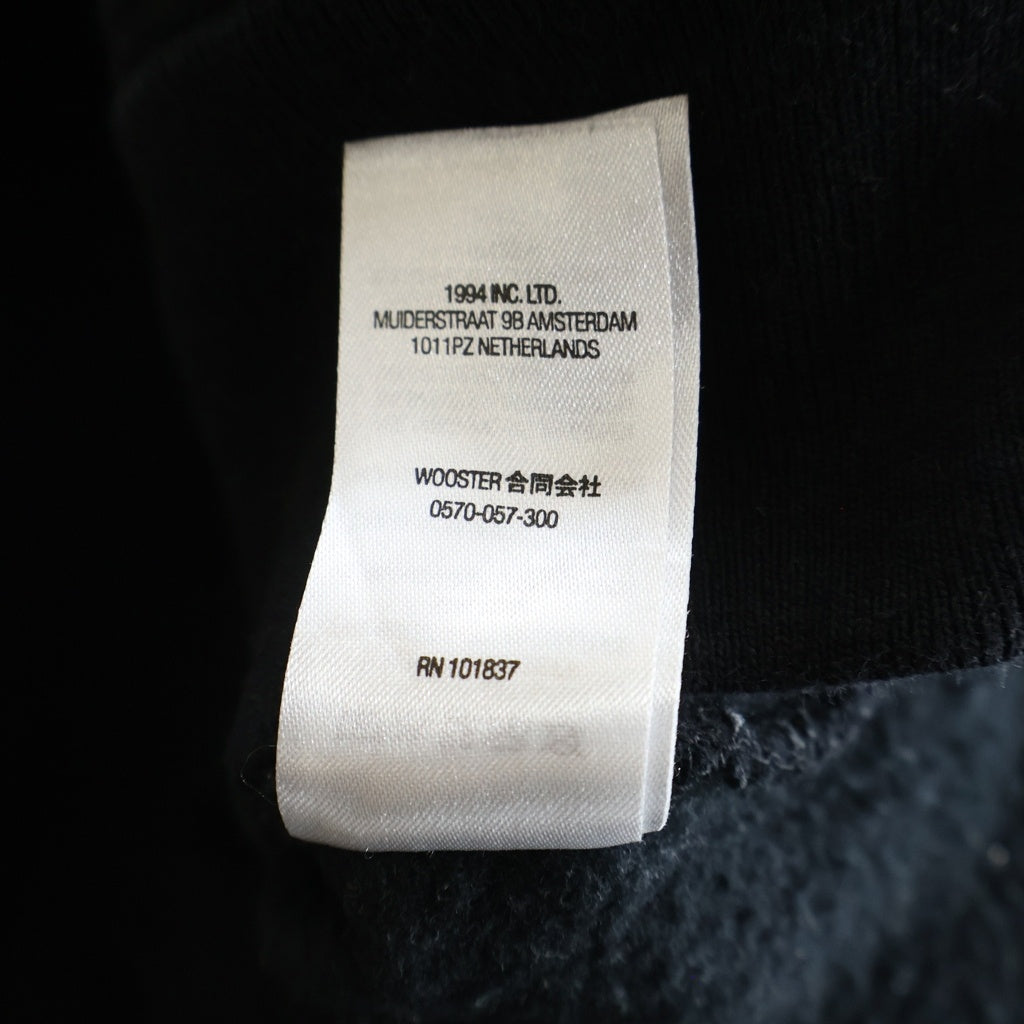 SUPREME(シュプリーム) 22SS ×Burberry Box Logo Hooded Sweats バーバリー ボックス ロゴ 長袖スウェットパーカー フーディ ブラック
