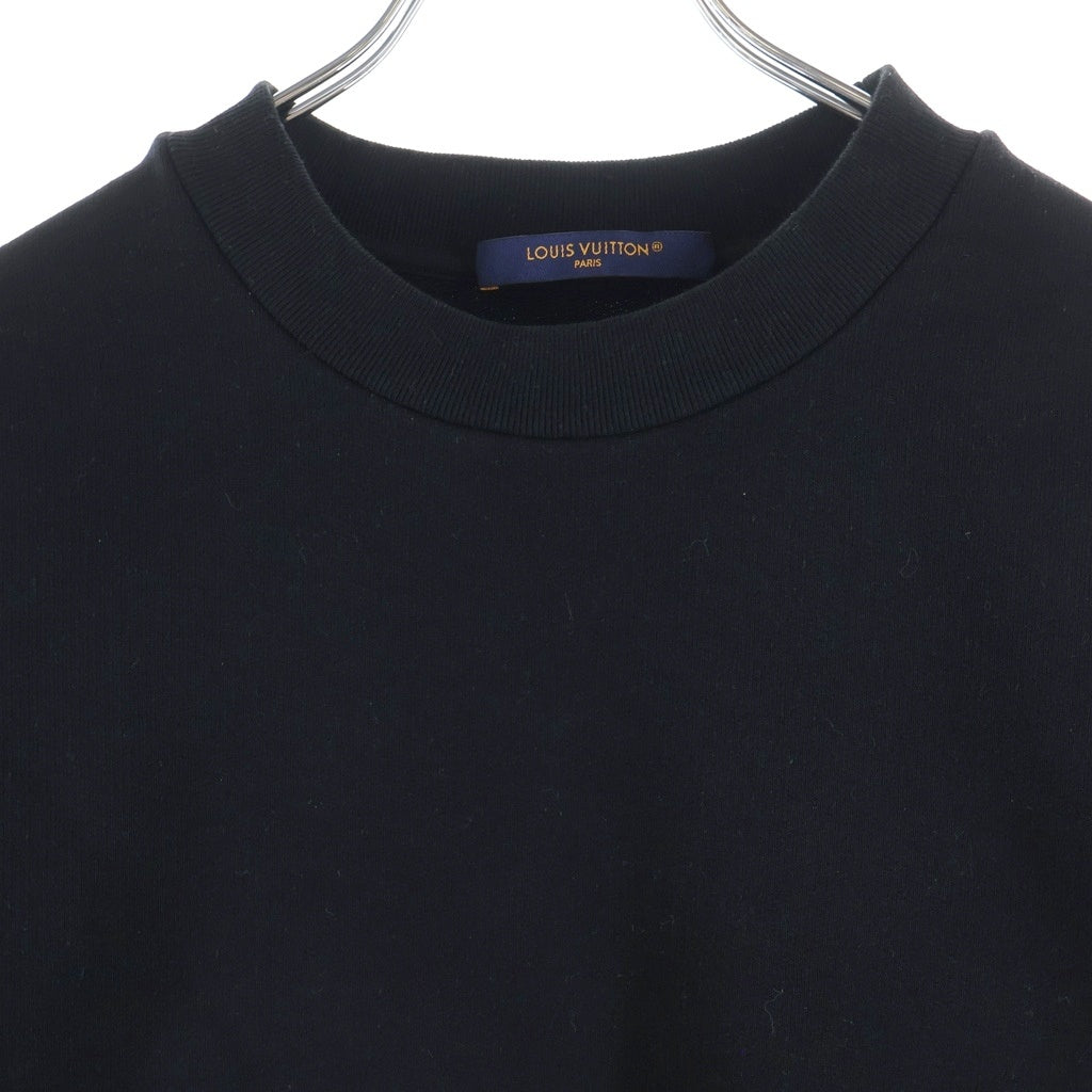LOUIS VUITTON(ルイヴィトン) 26SS Flock Print Gradient Long Sleeve Crewneck Sweatshirt RM262MQ ZA8 HVY47W フロック プリント グラディエント モノグラム 長袖スウェットトレーナー